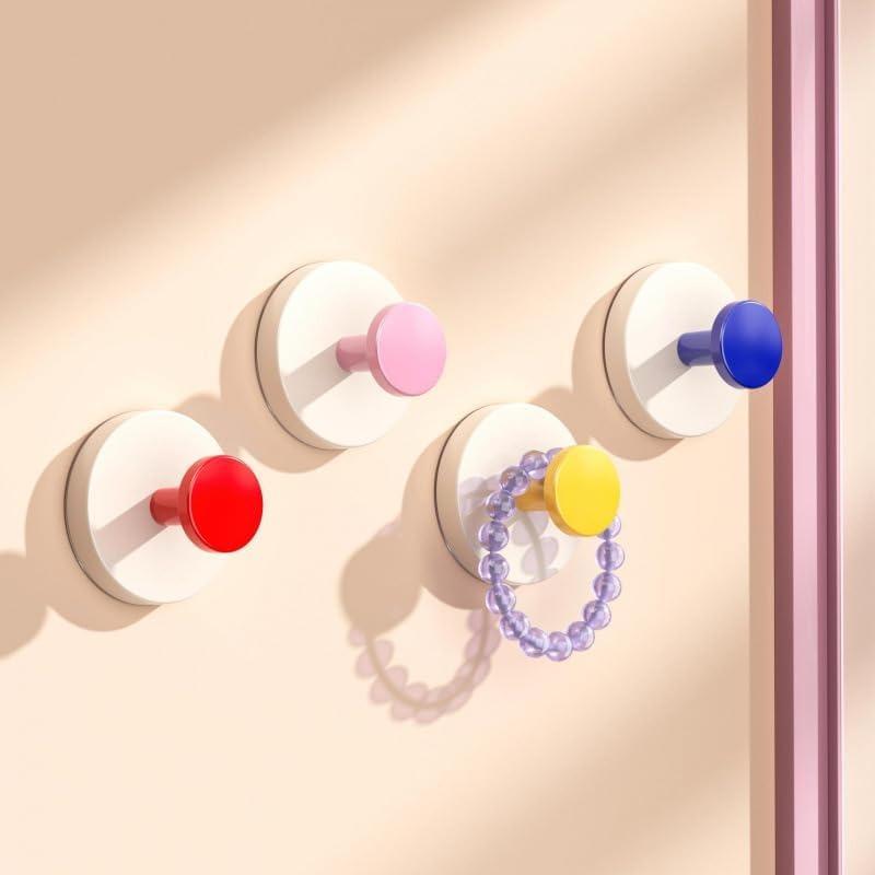 Revolutionize Your Space with Heavy-Duty Adhesive Suction Cup Hooks – No Drilling, Damage-Free, and Perfect for Every Room!